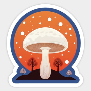 Spiritual Mushroom Nature Fungi Sticker